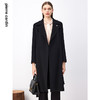 皮尔卡丹女装毛呢外套高级感黑色高原山羊绒法式大衣P3421C3950B0
 商品缩略图0