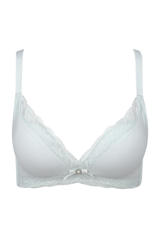 都市丽人内衣聚拢升杯A:加厚B:薄双拉四排扣无钢圈3/4杯文胸LB11T1 商品图3