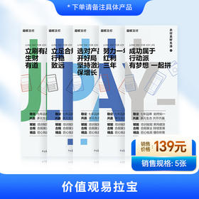 【嘉联周边】嘉联企业文化定制海报