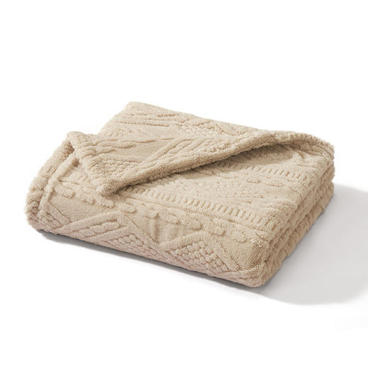 forestlife双面雪花绒暖身毯 商品图0