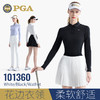 美国PGA 高尔夫服装女装秋季长袖T恤POLO衫上衣A字百褶裙短裙运动 商品缩略图2