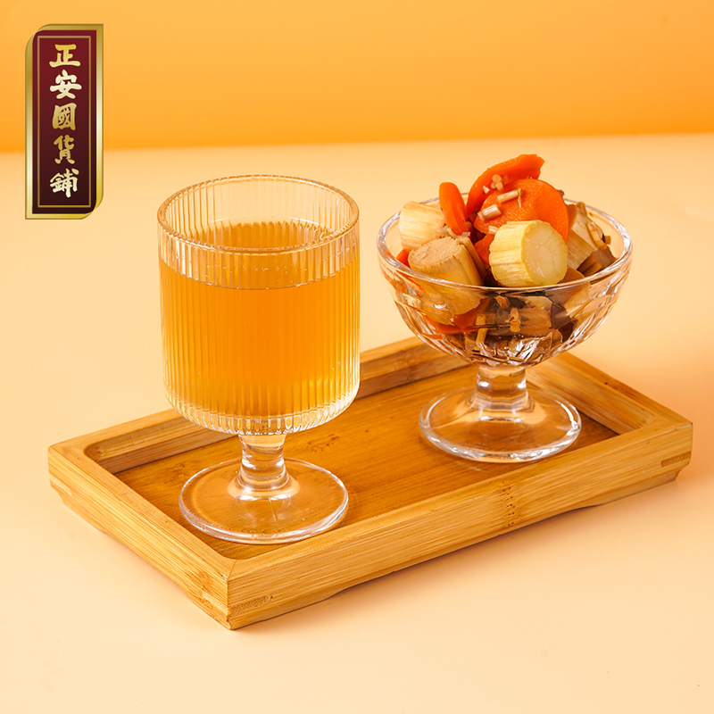 正安 竹蔗茅根雪梨汤 清润口感润燥饮品 家庭共享汤饮舒润甘甜 草本汤料包180g（60g*3包）
