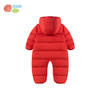 贝贝怡童装男女宝宝连帽羽绒服新年连体衣新生儿加厚连身衣拜年服ZB4DL002 商品缩略图4