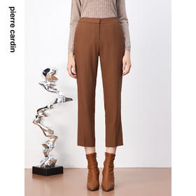 皮尔卡丹女装知性直筒简约通勤气质直筒裤P3348T3997M0
