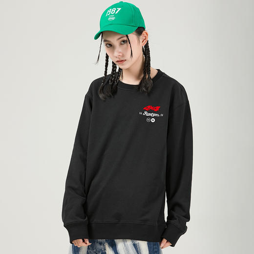 自由基地4X4越野款式图案印花合体版型毛圈款套头卫衣队服定制款 NMT-2189 商品图0