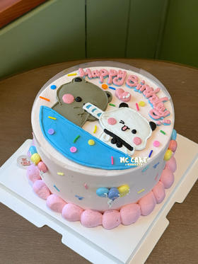 布布和一二手绘蛋糕