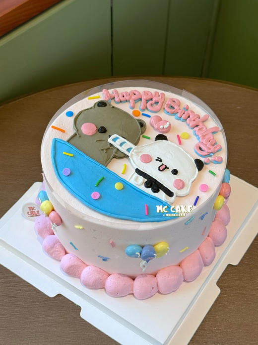 布布和一二手绘蛋糕 商品图0