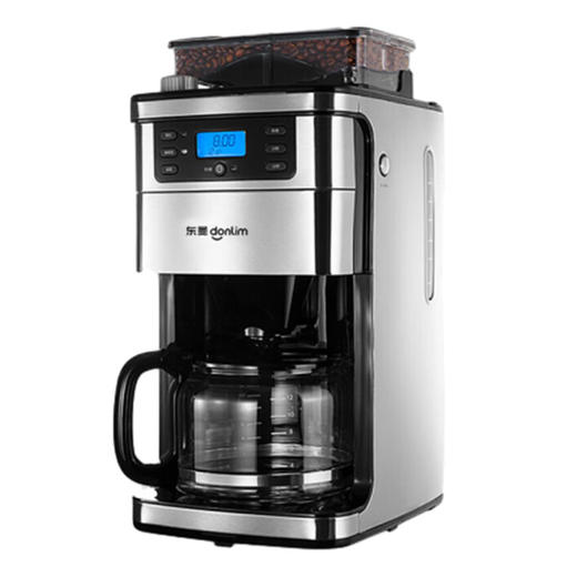 东菱咖啡机 家用全自动 美式现磨多档可选DL-KF4266 黑色 商品图0