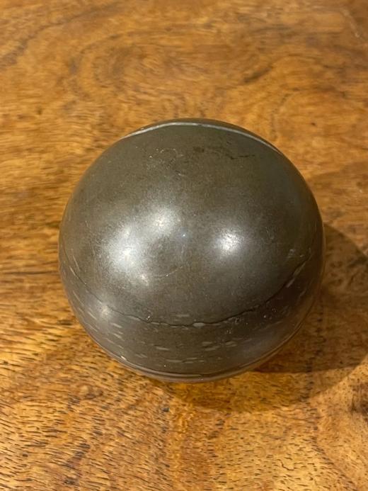 雨花石老手捻旋掌球一对，顺丰包邮 商品图2