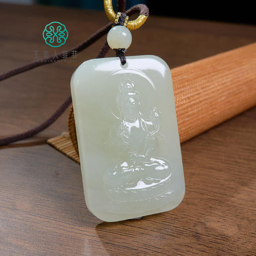 和田玉八大守护吊坠（可选择）约50*32mm 商品图0