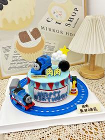 托马斯主题 蛋糕