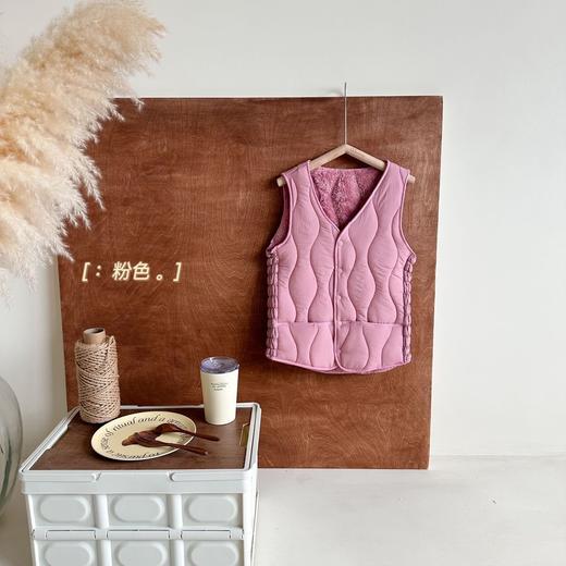 【巴壮鸽女士加绒夹棉马甲】❗❗❗ 🌈加绒加厚，锁住温度！🔥秋冬必备·重磅来袭 一条足以过冬，🔸看得见的厚、摸的着的暖！🔸行走的小火炉，贴身即暖，抗寒保暖 商品图4