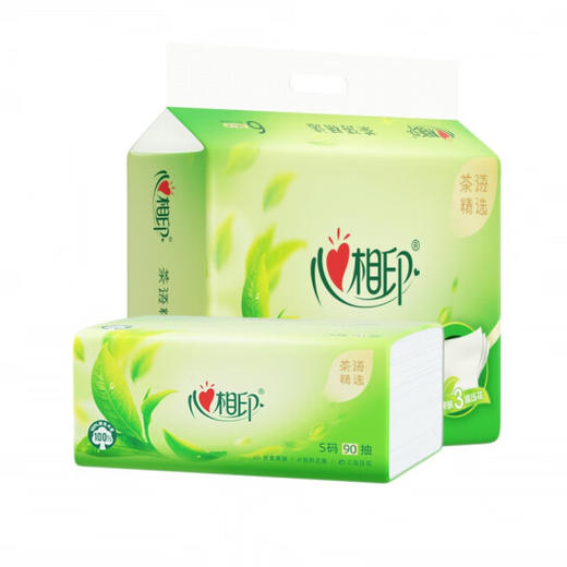 心相印茶语经典90抽面巾纸8090 商品图0