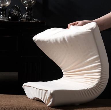 慕思枕头PSZ1-102肩颈按摩乳胶枕 商品图1