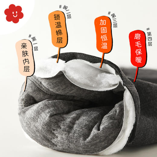 （满2件立减20元）soyo舍予良仓四层保暖双线小棉裤 商品图1