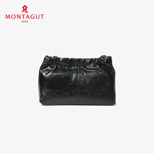 法国梦特娇秋冬新品高级头层牛皮手提斜挎包 商品图2