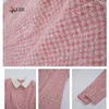司歌刺绣格子收腰中长款风衣秋冬女R901194X 商品缩略图3
