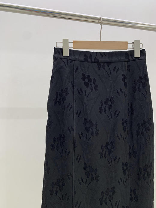 【清仓不退换】【高品质私服】【新中式提花松紧腰开叉半裙】质感舒适柔软但自带筋骨【无标出货 介意慎拍】 商品图11