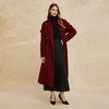 PH927斯尔丽24新款大翻领大气欧范中长款气质高贵双面呢羊毛大衣 商品缩略图3