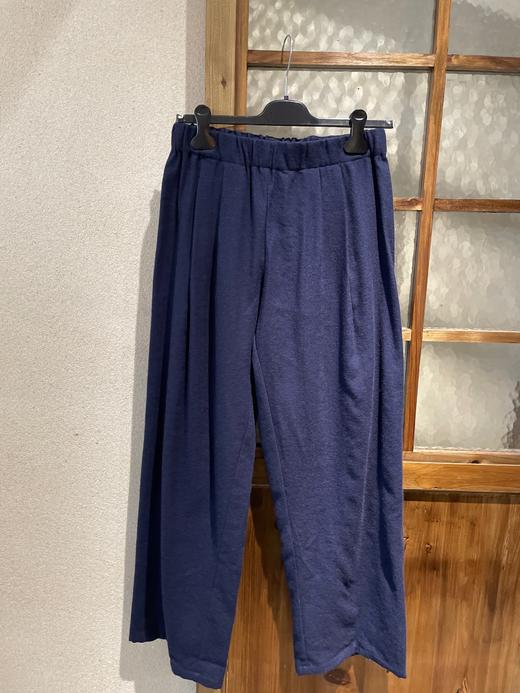 apuntob 羊毛麻长款直筒裤 商品图0