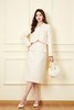 amadella 白色百搭小香风外套半裙套装 19020 商品缩略图0