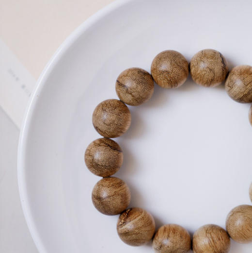 【青山特惠】16mm14颗 加里曼丹 天然沉香手串 16.7g C0105 商品图5