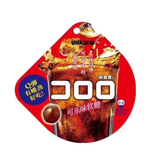 悠哈 酷露露可乐味软糖 52g/袋 商品图3