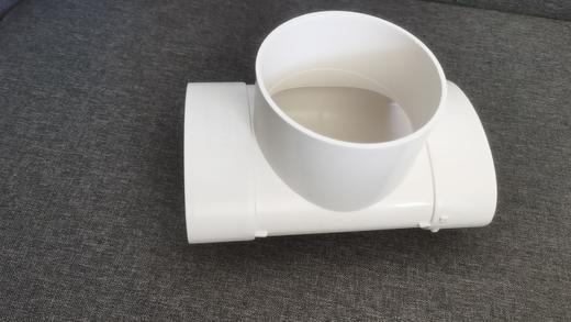 联塑 PVC 110  扁圆三通 商品图0