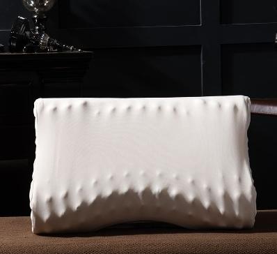 慕思枕头PSZ1-102肩颈按摩乳胶枕 商品图0