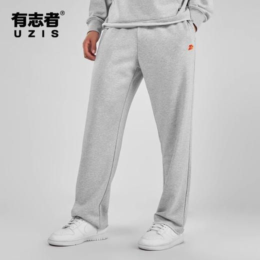 有志者UZIS美式潮流直筒卫裤男秋季休闲宽松篮球跑步运动长裤跃焰 商品图0