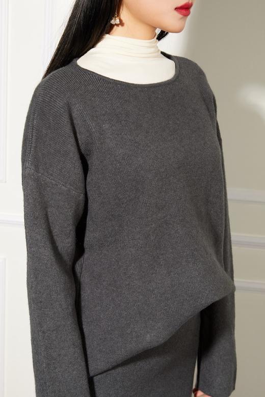 LNNNS 简约灰色针织两件套 11023 商品图3