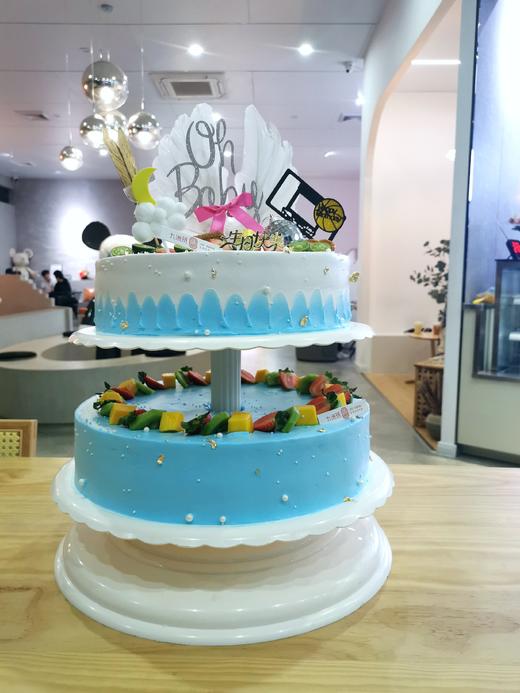 双层蛋糕-蓝色未来 商品图1