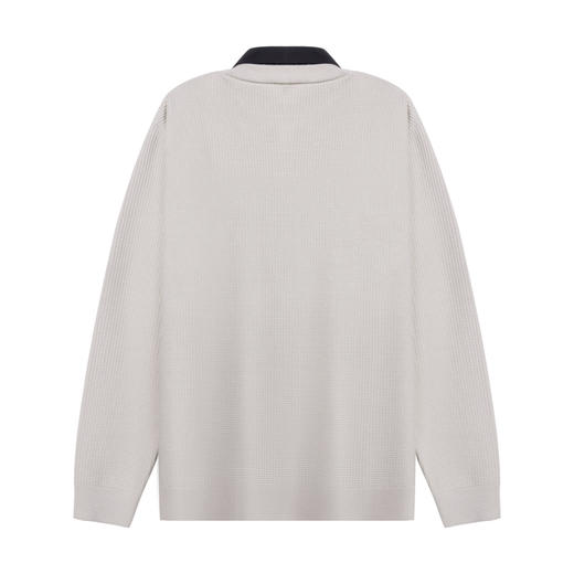 【断码清仓】HX 冬季衬衣领毛衫假两件领Y107440009101 商品图1