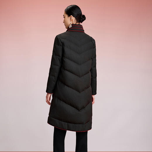 TANGY Collection/天意精品冬季新品中国风女士植物染羽绒服外套 商品图2