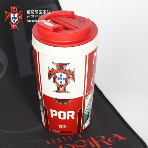 【官方正版】葡萄牙国 家队 | 主场球衣印号款咖啡杯随行杯球迷周边 商品图1