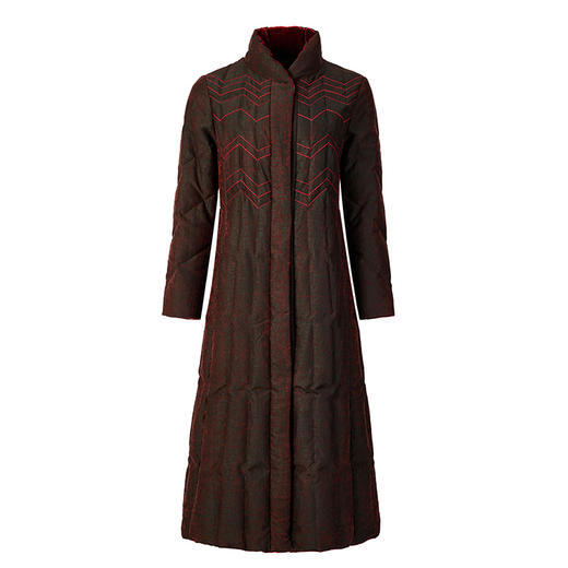 TANGY Collection/天意精品冬季新品中国风女士植物人羽绒服外套 商品图4