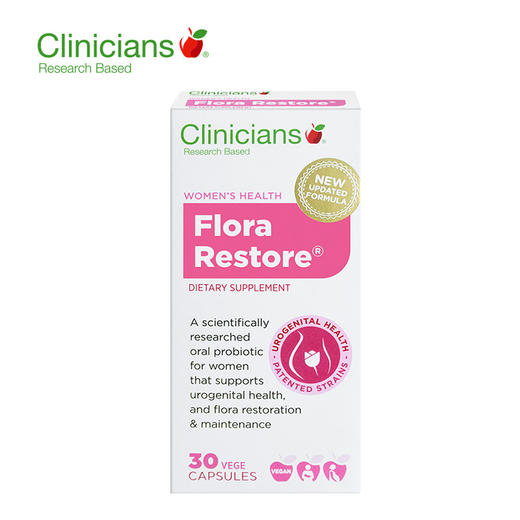 【香港直邮】新西兰进口Clinicians科立纯女性益生菌30粒 商品图1