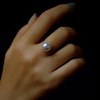 18k镶嵌澳白珍珠戒指 商品缩略图1