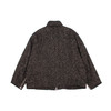 YOKE TWEED STAND COLLAR ZIP 粗花呢羊毛亚麻混纺拉链立领大衣 商品缩略图4