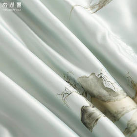 太湖雪 苏博联名-山色空濛蚕丝毯 毯子