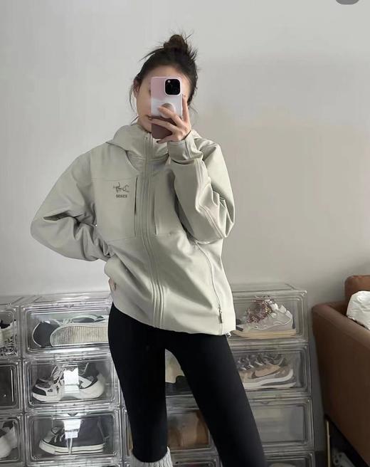 gao端系列！客供面料 始Z鸟 软壳加绒冲锋衣 男女同款！ 商品图5