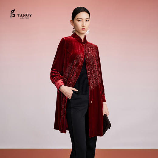 TANGY Collection/天意精品冬季新品中国风女士外套 商品图0