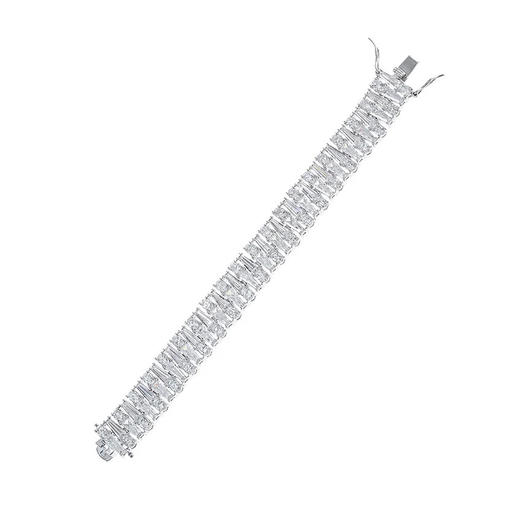 北京仓｜CZ by KJL-Emerald/Baguette 30CTTW-梯形 网球 手链［美国设计师］ 商品图3