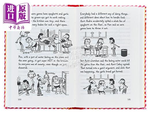 【中商原版】小屁孩日记19 英版 精装 Diary of a Wimpy Kid 19 Hot Mess 英文原版进口 英语章节桥梁书 章节故事书小初文学 商品图4