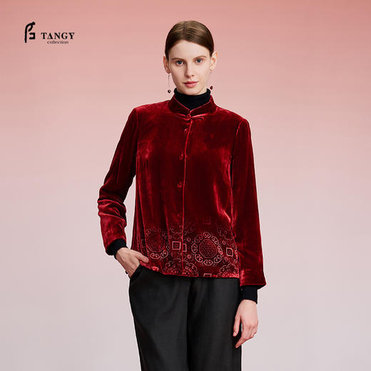TANGY Collection/天意精品冬季新品中国风女士外套 商品图0
