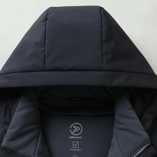 【可拆卸内胆】【90白鸭绒】【新款DWY】大依优型大码羽绒服可拆卸帽连帽外套加肥加大上衣男士外套胖子 商品图4