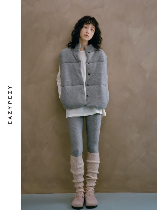 铂金2.0羊绒棉服马甲 商品图1