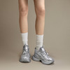 千百度银色珍珠老爹鞋女款季网面厚底休闲运动鞋A24492606 商品缩略图2