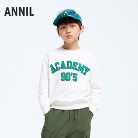 男童圆领长袖卫衣秋季新款安奈儿童装EB431541