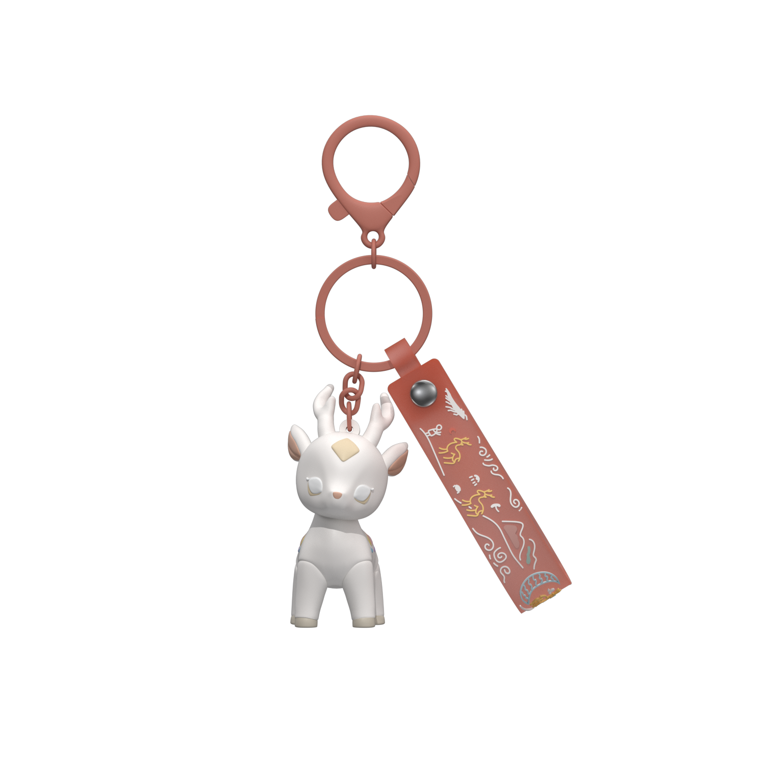 Sky立体钥匙扣 - 小鹿